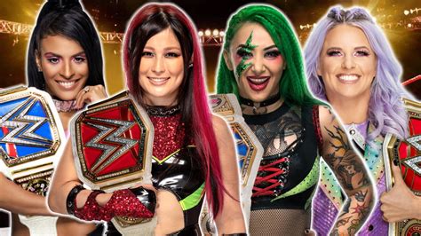 Every WWE Women's Star's Chance Of Becoming Champion Ranked From Least ...