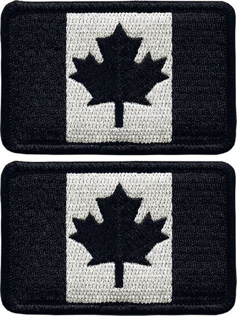 Canada Collectibles CANADIAN FLAG EMBROIDERED IRON-ON PATCH CANADA ...