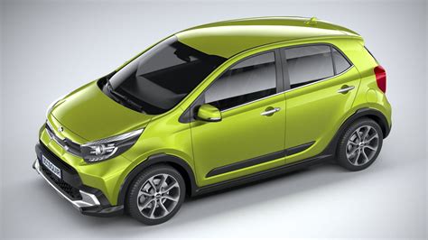 Kia Picanto X-line 2021 3D Model by SQUIR