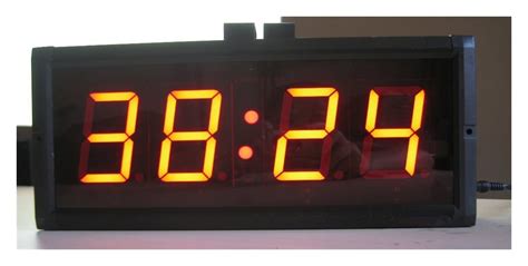 Buy Large Digital LED Clock Large Size 3 Inch High Character LED Countdown Clock With Stopwatch ...