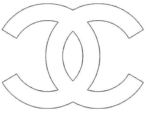 how to draw chanel logo | Chanel decor, Chanel logo, Chanel party