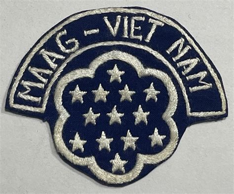 MILITARY ASSISTANCE ADVISORY GROUP (MAAG) VIETNAM PATCH (463) – The Dog Tag