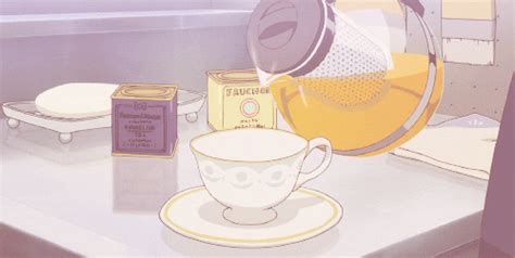 Tea Anime Food GIF - Find & Share on GIPHY