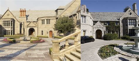 #PlayboyMansion - GTA V's Most Famous Real-Life Locations. See the L.A ...