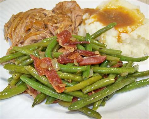 German-Style Bacon Green Beans Recipe - Food.com