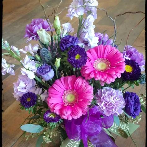 Violet Garden Bouquet : Middleboro, MA Florist, Wine & Gift Shop : Same Day Flower Delivery for ...