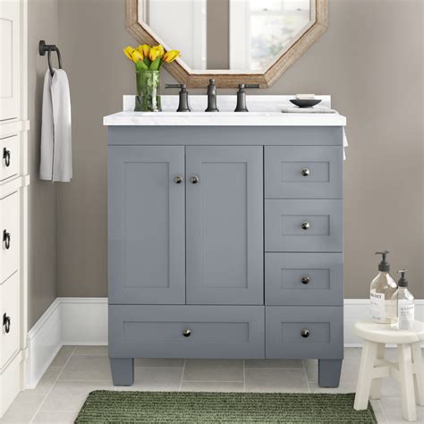 30 Inch Single Sink Bathroom Vanity - Loft Beds For Small Spaces