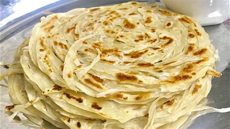 Flaky layered paratha recipe | Kerala parotta recipe - YouTube