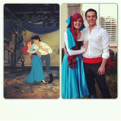 Little Mermaid Ariel and Prince Eric | Couples costumes, Couple halloween costumes, Halloween ...