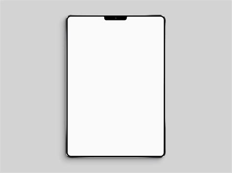 Free iPad Mockup Top View (PSD)