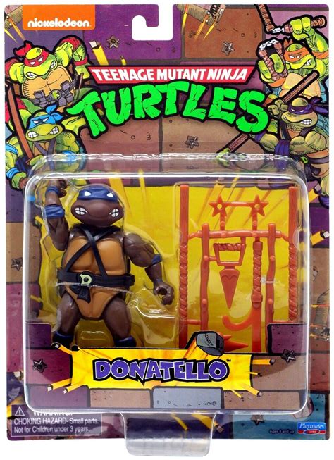 TMNT 1987 Retro Donatello Action Figure [Rotocast Sewer Lair] | eBay