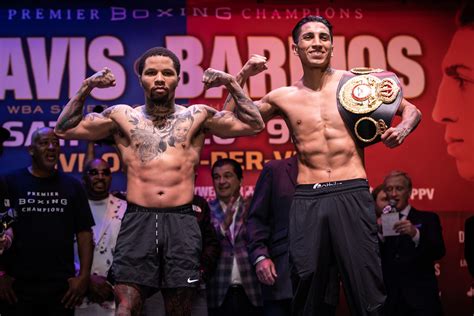 Photos: Gervonta Davis vs. Mario Barrios weigh-in