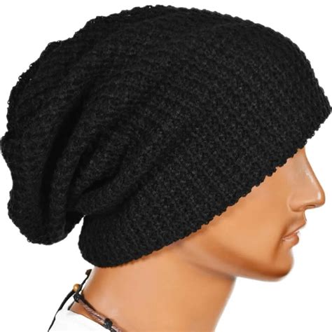 Chic Men Women Unisex Warm Oversize Beanie Cap Skull Winter Slouchy Knit Hat 6Colors F05-in ...