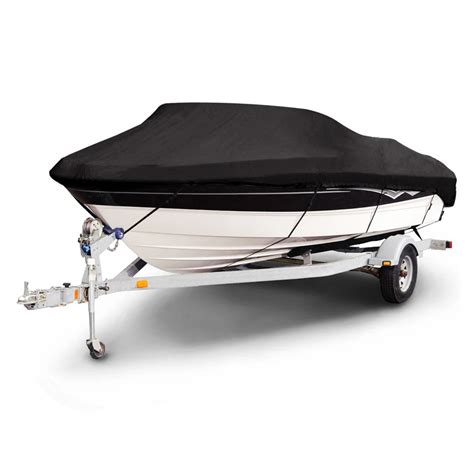 210D PU Coated Heavy Duty Trailerable Boat Cover,14 16'X90",Classic Accessories,High Quality ...