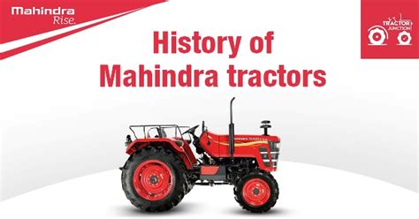 Mahindra Tractor Information - Successful History of Mahindra Tractors