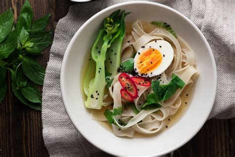 Thai Rice Noodle Soup with Bok Choi and Nam Prik - 31 Daily