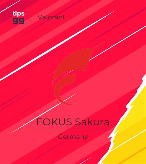 FOKUS Sakura Valorant Team from Germany | Tips.GG