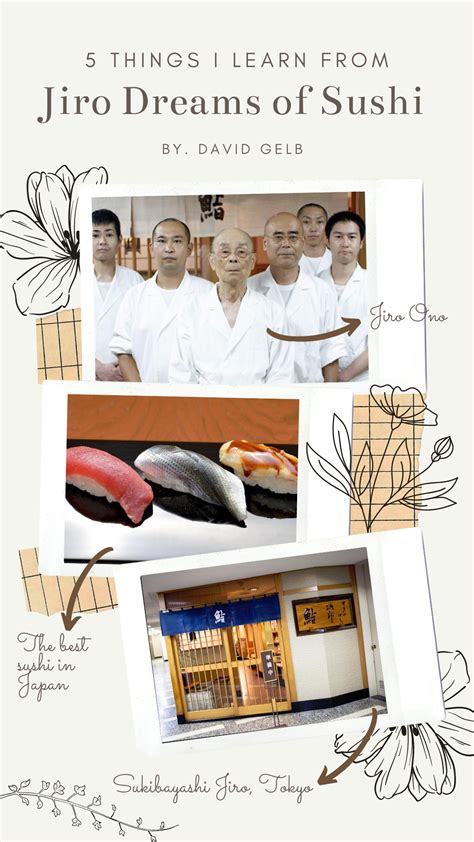 5 Things I Learn After Watching “Jiro Dreams of Sushi” | Jiro dreams of sushi, Jiro, Jiro ono