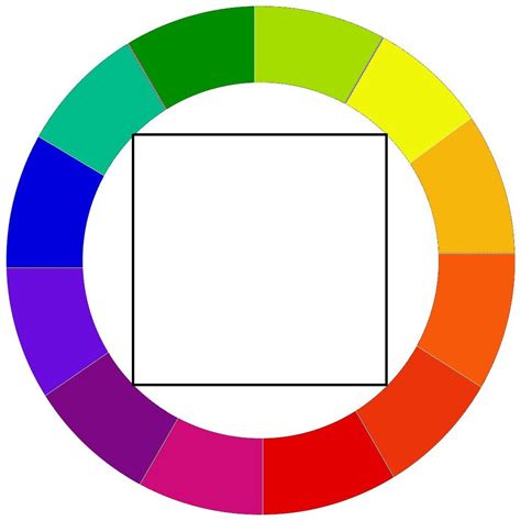 Tetrad A four-hue color system that is balanced based on either a square or rectangle inscribed ...