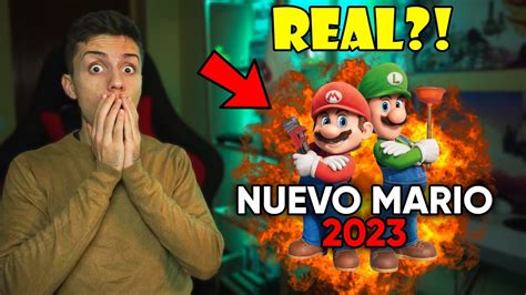 NUEVO MARIO 2D PARA 2023 😱 Por qué PUEDE SER REAL?! | Super Mario Bros ...
