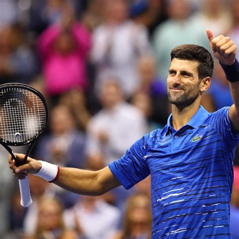 Novak Djokovic Confirms He's Playing Through Shoulder Injury at 2019 US Open | News, Scores ...