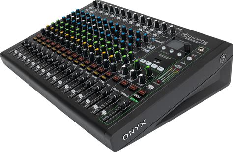 Mackie ONYX16 16-Channel Premium Analog Mixer With Multitrack USB