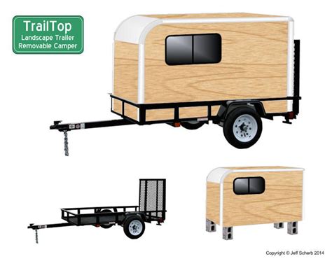 "TrailTop" modular trailer topper building components - Page 25 | Teardrop trailer, Utility ...