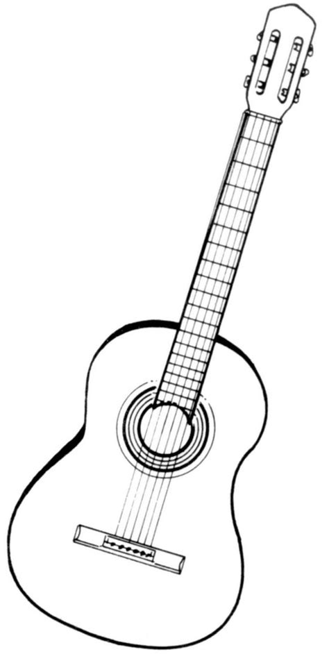 Guitarra Acustica Dibujo