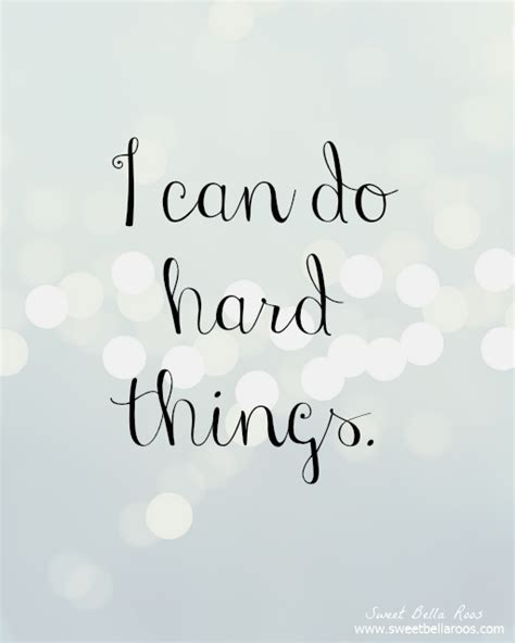 I Can Do Hard Things Printable - Grace and Good Eats