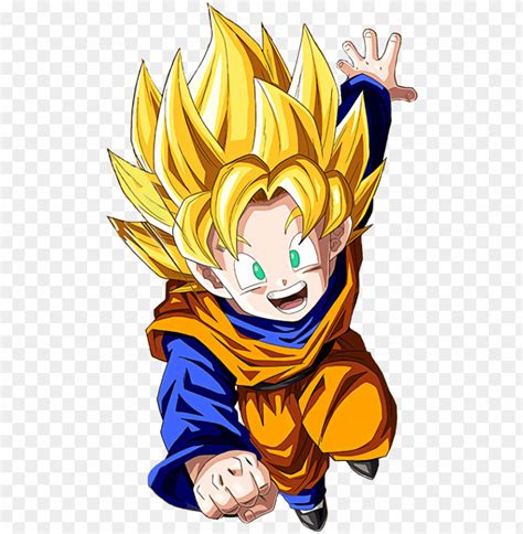 super saiyan goten 1 hits - goten super saiya PNG image with ...