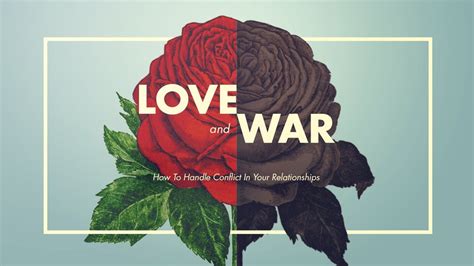 "Love and War" Sermon Art — Jim LePage Art & Design