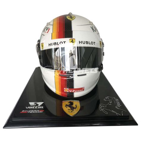 SEBASTIAN VETTEL 2018 AUSTRALIAN GP F1 REPLICA HELMET FULL SIZE | CM ...