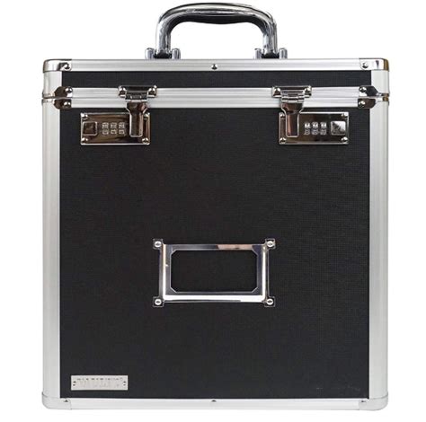 Vaultz Locking Vinyl Record Storage Case - Walmart.com