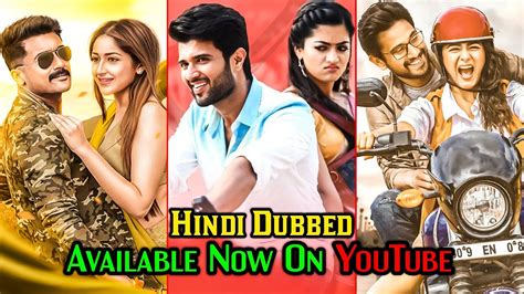 5 New Big South Hindi Dubbed Movies Available On YouTube | Geetha ...