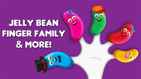 Jelly Bean Finger Family Collection | Top 10 Finger Family Collection ...