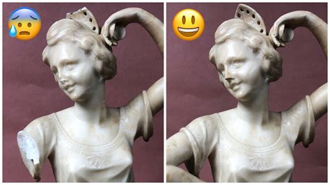 How to: Repair a Marble Sculpture - YouTube