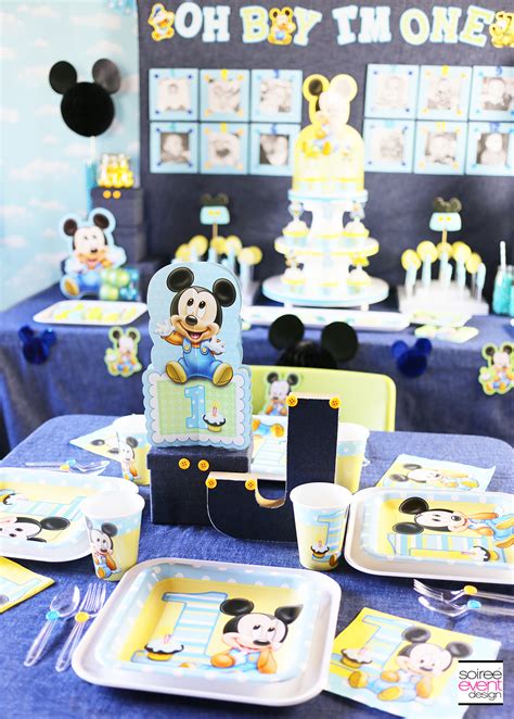 Mickey Mouse First Birthday Party Ideas