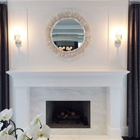 Herringbone Marble Fireplace Surround – Mriya.net