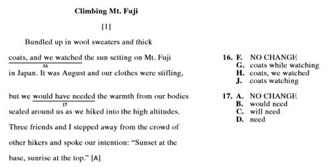 36 University » The Juggling Act Required by the ACT English Test