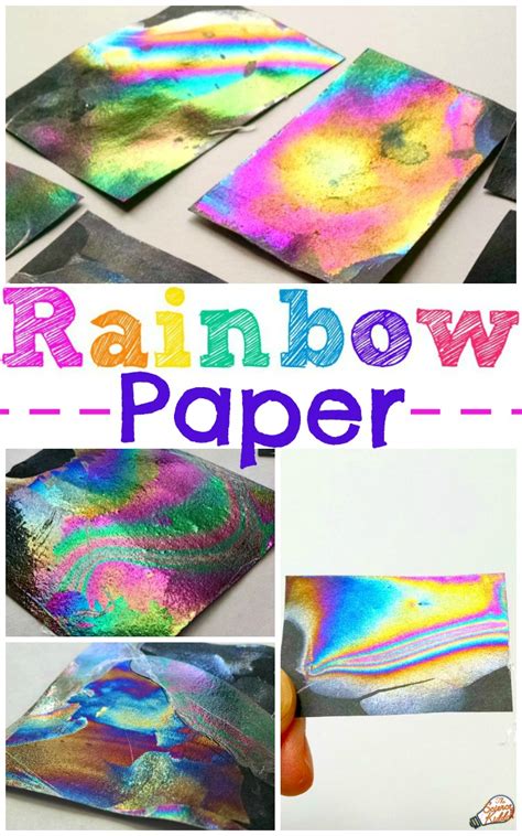 Rainbow Paper Experiment | Color Science for Kids - Science Kiddo