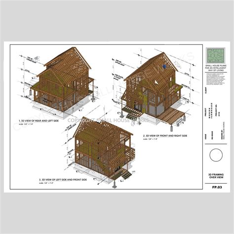 Modern Farmhouse Plan With Garage, Part 1 of Design 2, 2 Bedrooms 2 ...