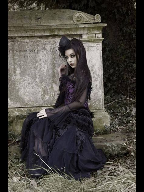 Cemetary | Victorian goth, Gothic beauty, Gothic people