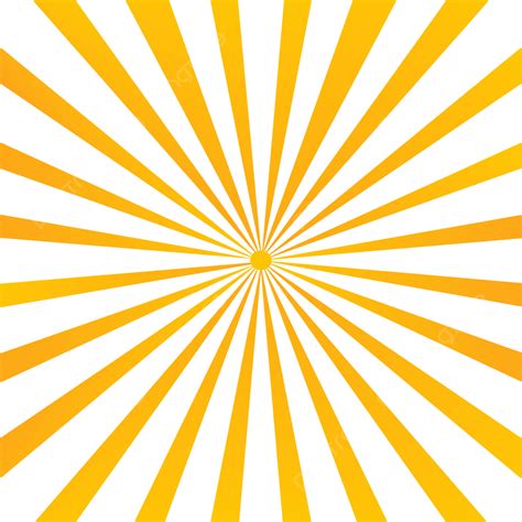 Orange Sun Burst Rays Vector, Sun Burst, Rays, Orange PNG and Vector with Transparent Background ...