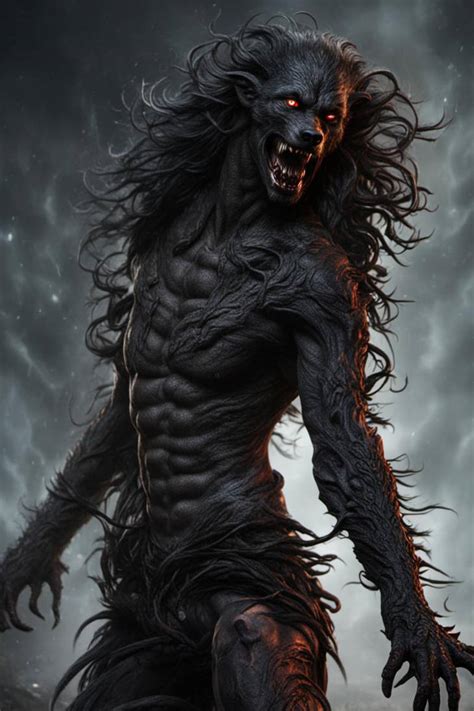 Black Black spiral dancer (werewolf of the apocaly by hopsinghunter on DeviantArt