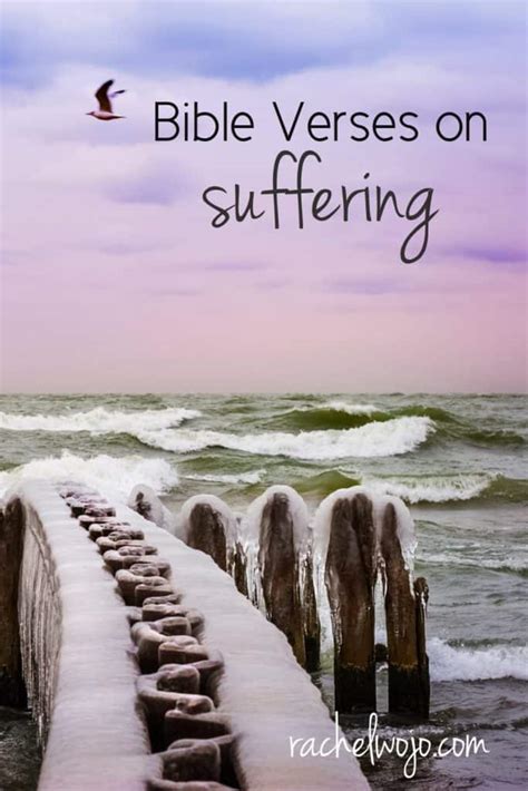 Bible Verses on Suffering - RachelWojo.com