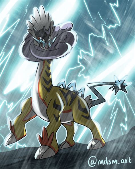 [OC] Raging Bolt art by me. Who is your favourite of the three? : r/pokemon