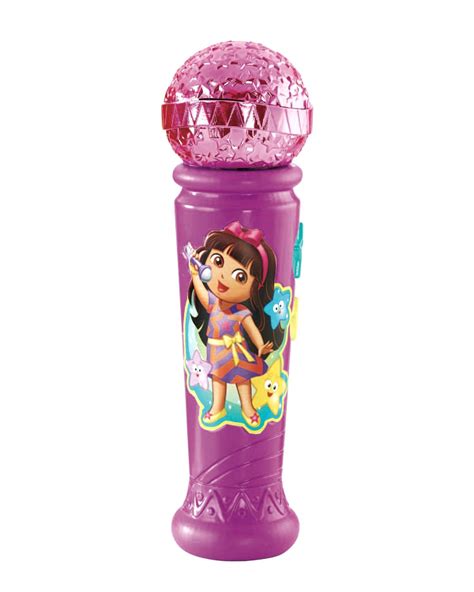 Nickelodeon Dora the Explorer SINGING STAR™ MICROPHONE - Toys & Games - Musical Instruments ...