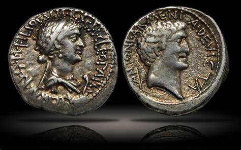 Cleopatra and Mark Antony | Coin Talk