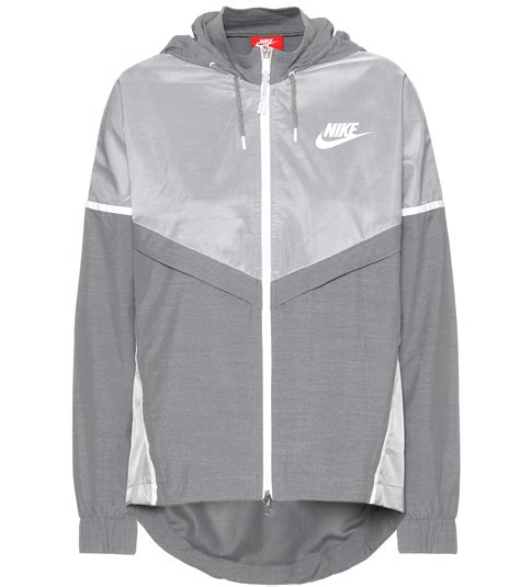 Nike Bonded Windrunner Reflective Jacket in Gray - Lyst