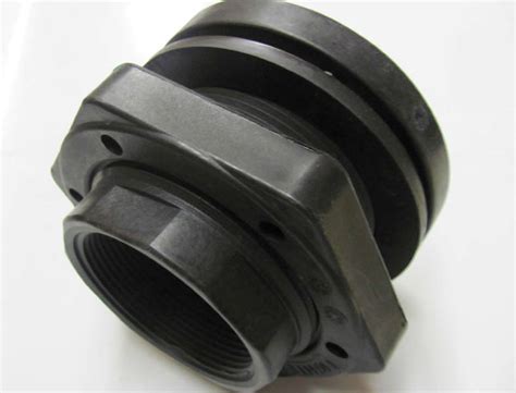 CCI - 3" PVC Self-Aligning Bulkhead Tank Fitting - EPDM Gasket